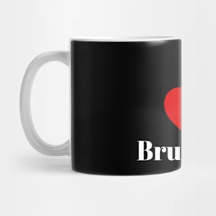 I love brunettes Mug